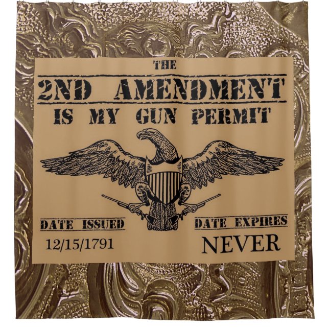 SECOND AMENDMENT GUN PERMIT (Front)