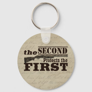 Second Amendment Protects First Amendment Keychain