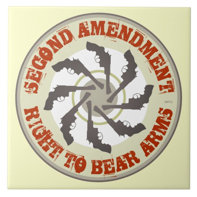 Second Amendment Tile (Front)