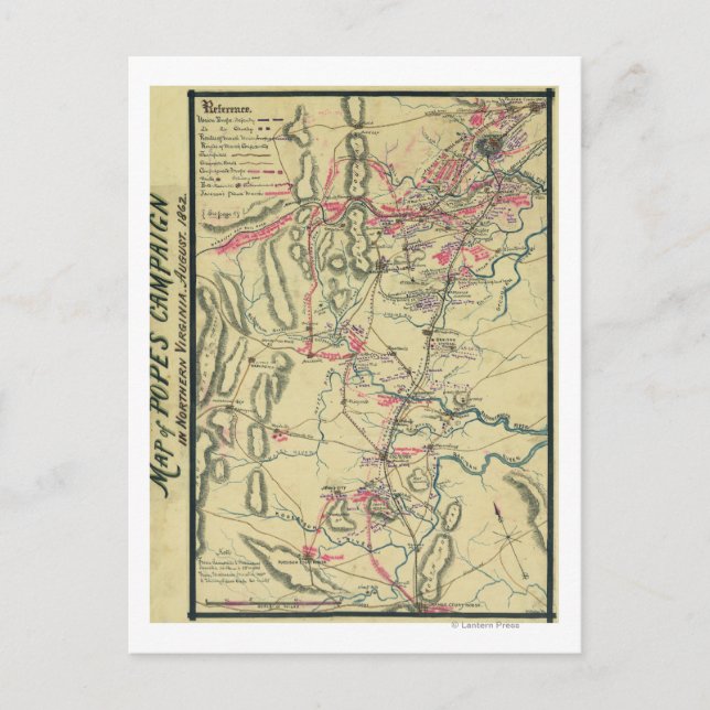 Second Battle of Bull Run 2 Postcard (Front)