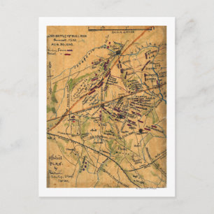 Second Battle of Bull Run Postcard