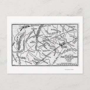 Second Battle of Bull Run Postcard