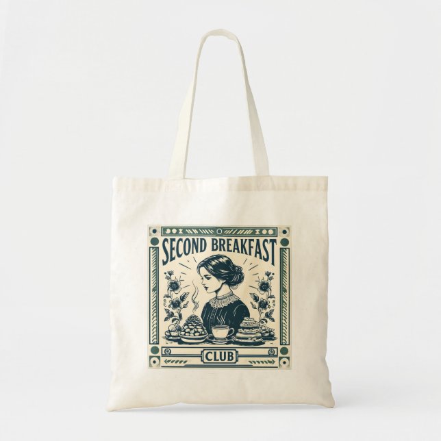 Second Breakfast Club Tote Bag (Front)