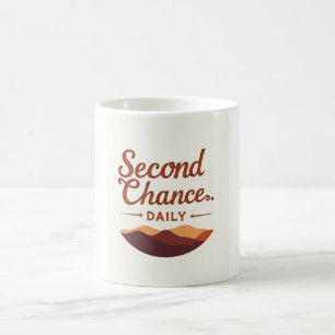 Second Chance Daily" Kid's T-Shirt Coffee Mug