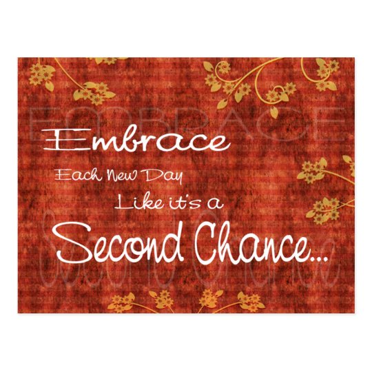 Second Chance Postcard
