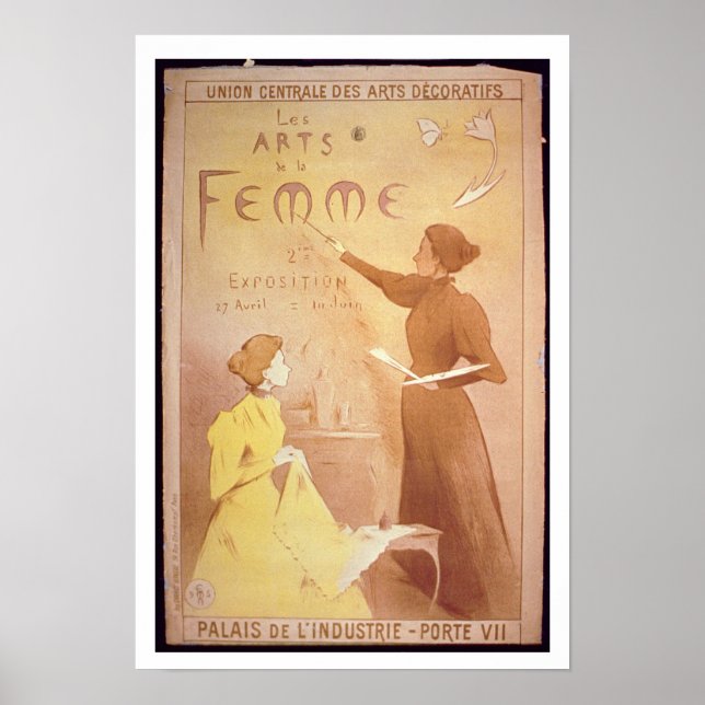 'Second Exhibition of Women's Art, Palais de L'Ind Poster (Front)