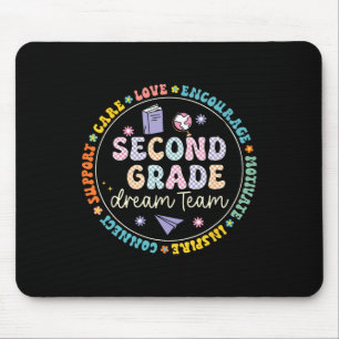 Second Grade Dream Team Back To School Tour Studen Mouse Pad