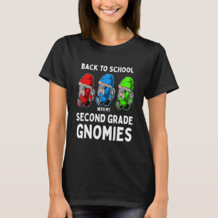 Second Grade Gnomies Cute First Day Of School Gno T-Shirt