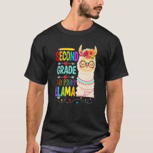 Second Grade No Prob Llama Teacher Student Llama T-Shirt