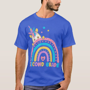 Second Grade Rainbow Unicorn Back To School 2nd Gr T-Shirt