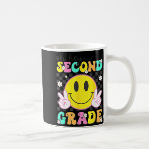 Second Grade Shirt Back To School Groovy 2nd Grade Coffee Mug