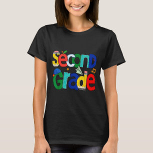 Second Grade Student School Clroom Learning Educat T-Shirt
