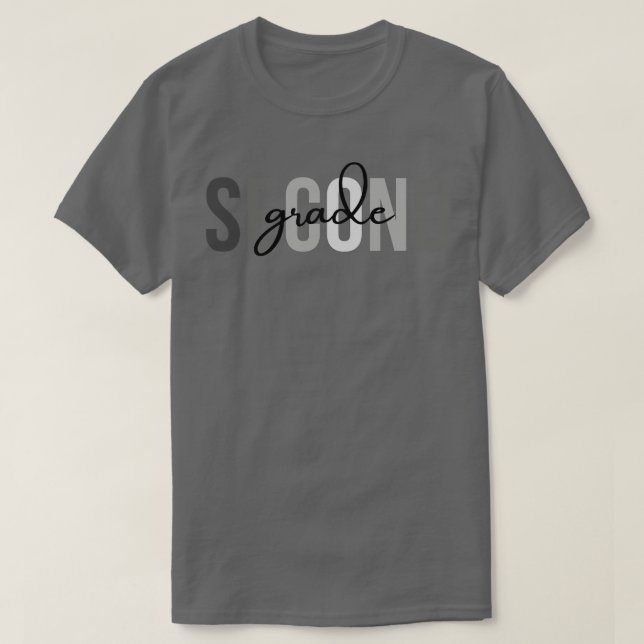 Second Grade Teacher 5 T-Shirt (Design Front)