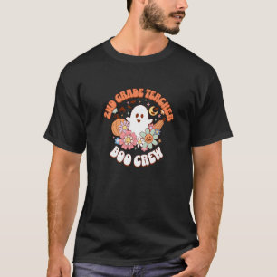 Second Grade Teacher Boo Crew ghost pumpkin cute H T-Shirt