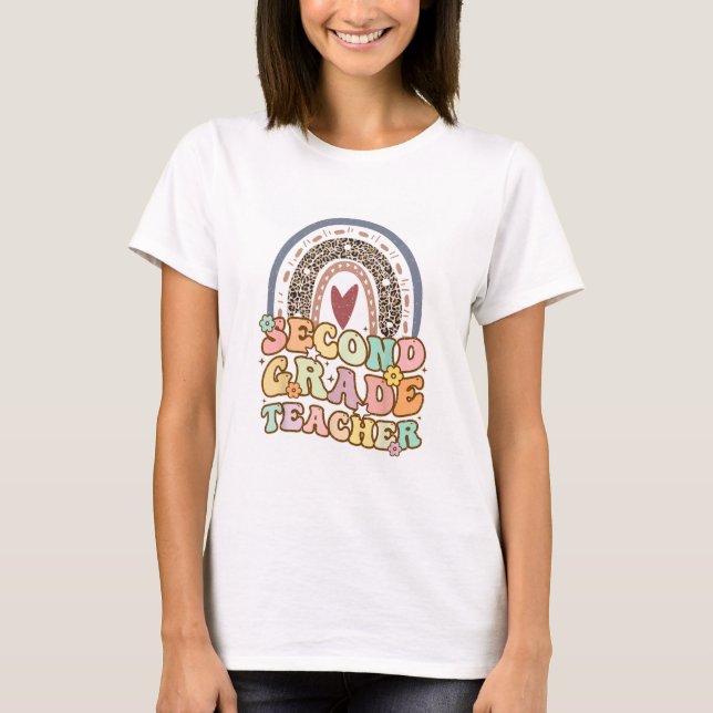 Second Grade Teacher Shirt, 2nd Grade Shirt (Front)