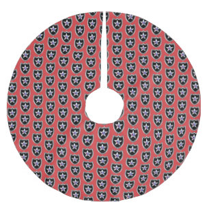 Second Infantry Division Brushed Polyester Tree Skirt
