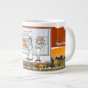 Second Opinion Get Well Large Coffee Mug