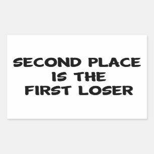 Second Place Sticker