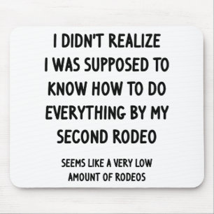 Second Rodeo Mouse Pad