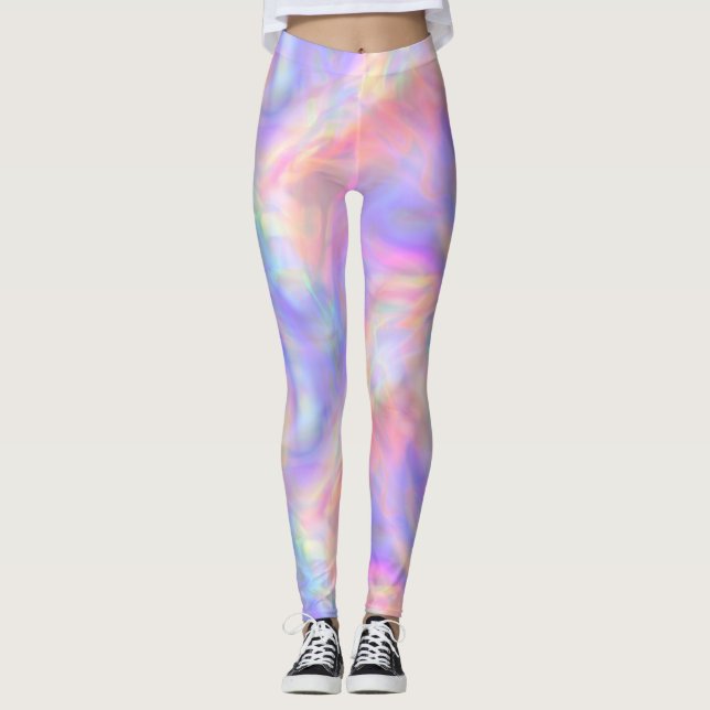 second sight, holo pastel : leggings (Front)