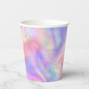second sight - holo pastel : paper cups