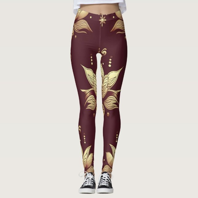 Second Skin: Stretchy Leggings (Front)