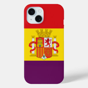 Second Spanish Republic Flag iPhone 15 Case