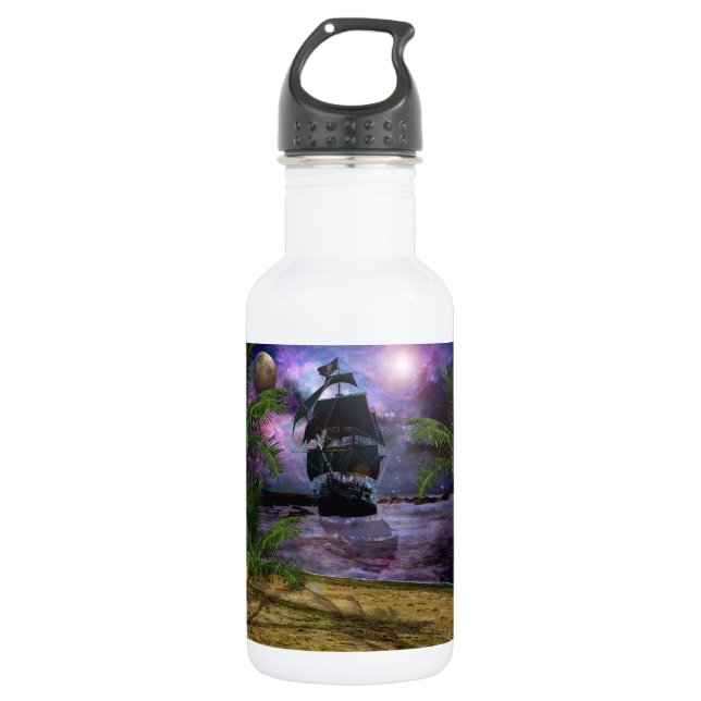 Second star to the right 532 ml water bottle (Front)