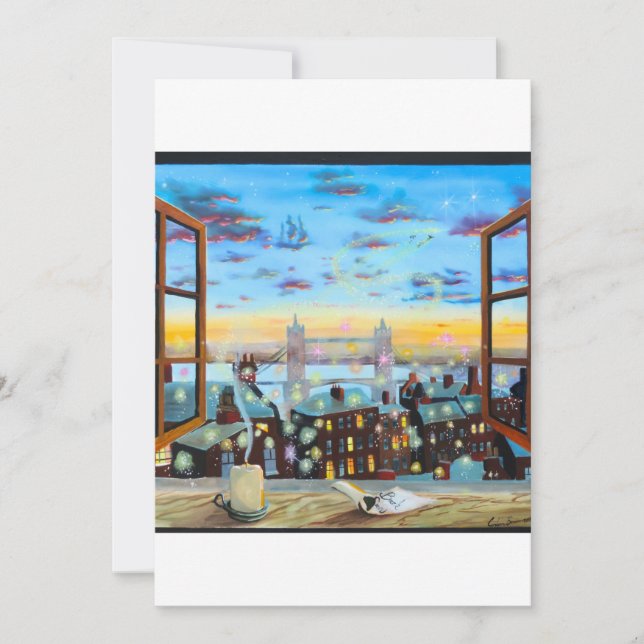 Second star to the right. Peter Pan inspired art (Front)