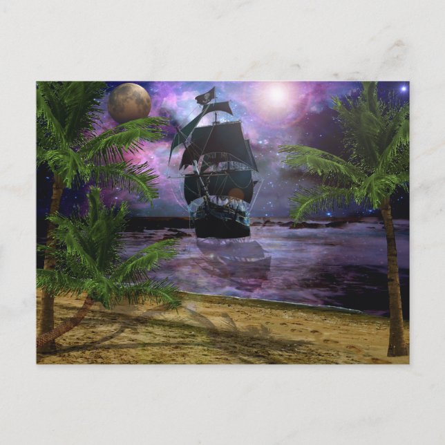 Second star to the right. postcard (Front)