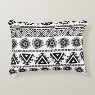 Second tribal ethnic, seamless pattern. accent pillow