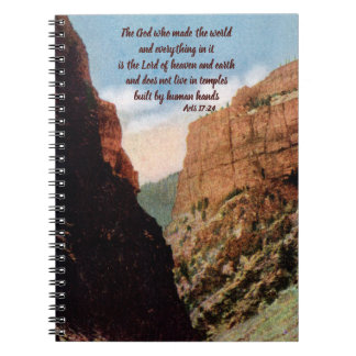 Second Tunnel Railroad Christian Notebook