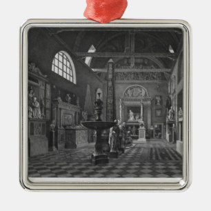 Second view of the introductory room metal ornament