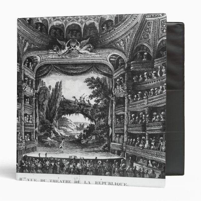 Second view of the Theatre de la Republique Binder (Front/Inside)