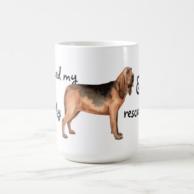 Secourir Bloodhound Coffee Mug (Centre)