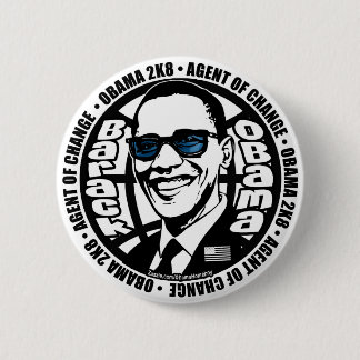 Secret Agent Obama Button