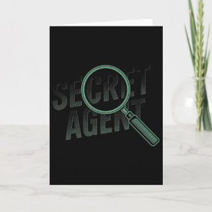 Secret Agent - Secret Agent Costume Inspector Spy  Card