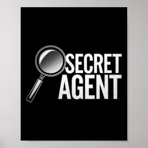 Secret Agent - Secret Agent Costume Inspector Spy  Poster