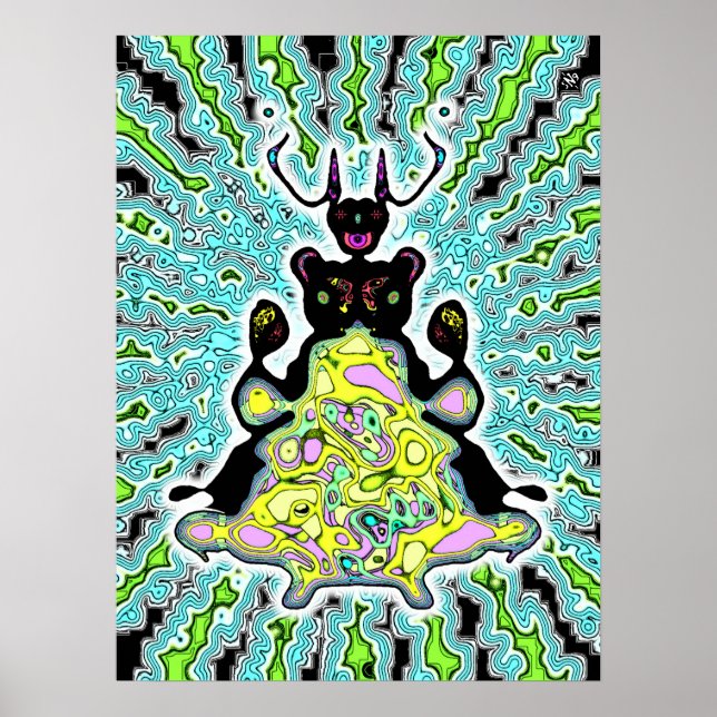 Secret anatomy of a space hamster v2 poster (Front)