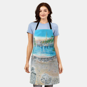 Secret Beach All-Over Print Apron