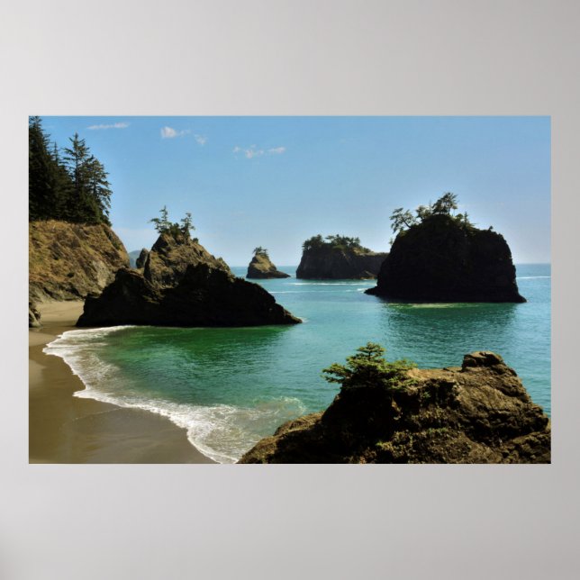 Secret Beach, Boardman State Park, Oregon, USA Poster (Front)