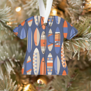 Secret Beach Hawaiian Surfboards Aloha Shirt - Ble