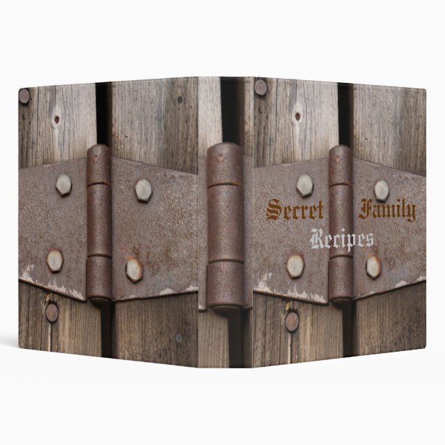 Secret Family Recipes Binder (Background)