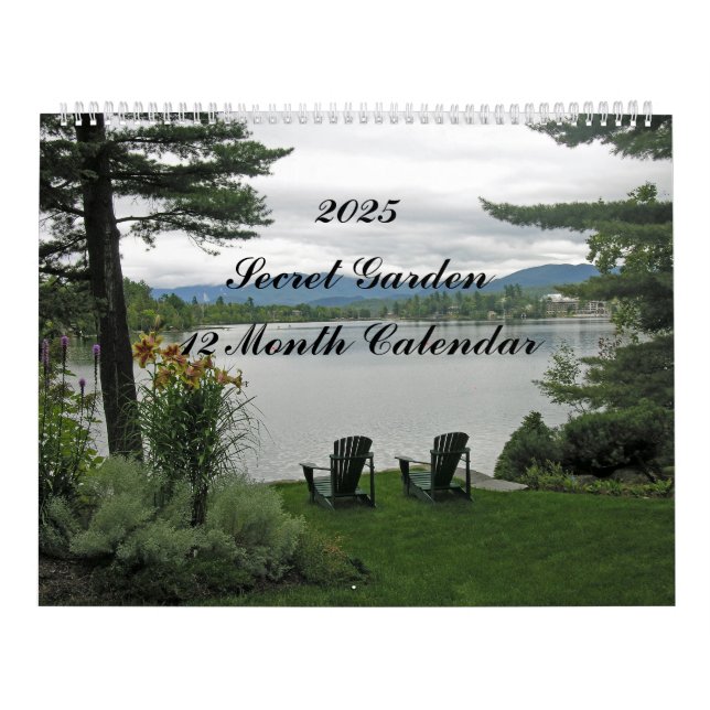 Secret Garden 12 Month Flower Calendar (Cover)