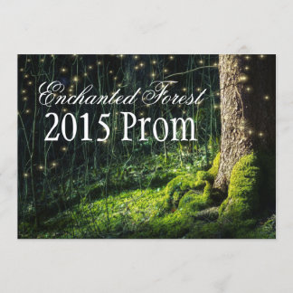 Secret Garden + Enchanted Forest Prom Invitations