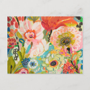 Secret Garden Floral III Postcard
