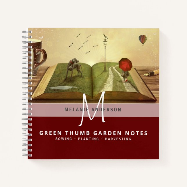 Secret Garden Green Thumb Gardeners Journal (Front)