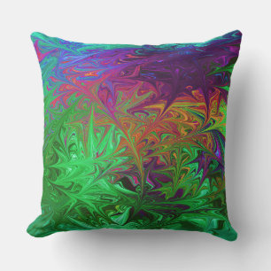 Secret Garden Modern Abstract Pillow