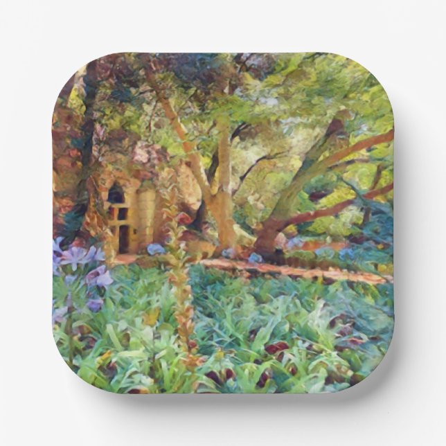 Secret Garden Plates (Front)