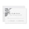 Secret Garden RSVP Card